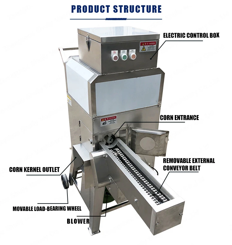 fresh corn sheller machine fresh corn sheller machine