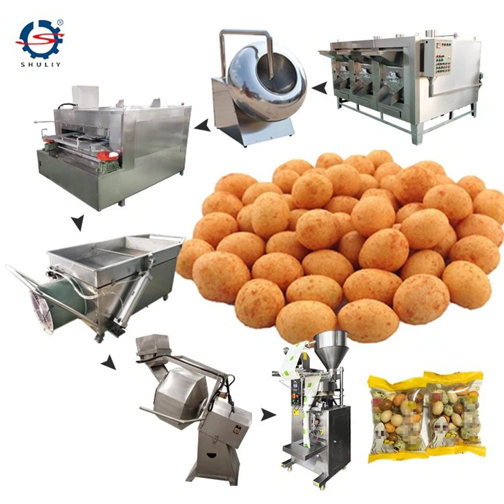 peanut coated machine