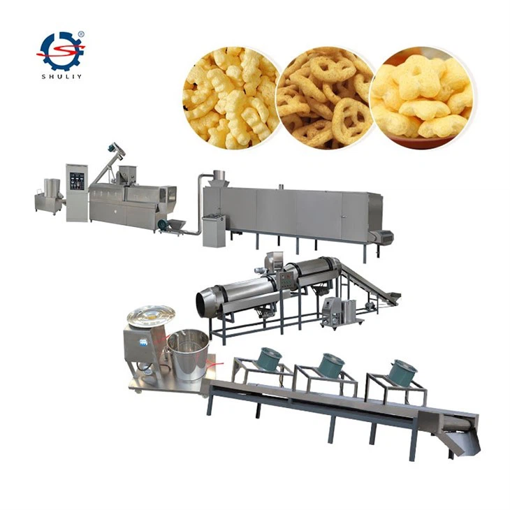 puffed snack extruder