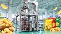 Kartoffelchip-Verpackungsmaschinentest|Automatische Snack...
