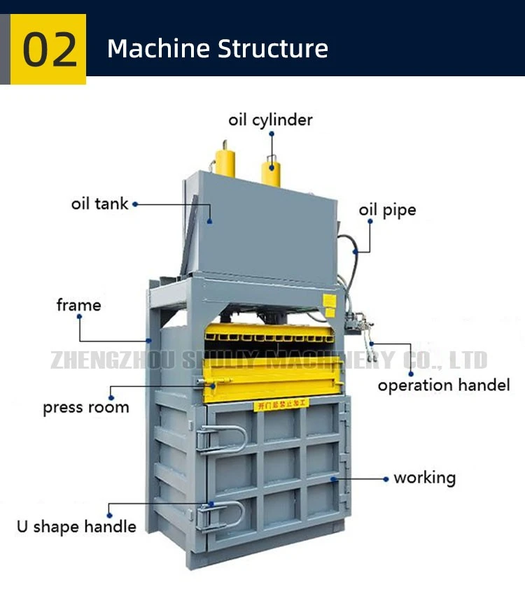 Waste Paper Baler Machine factory